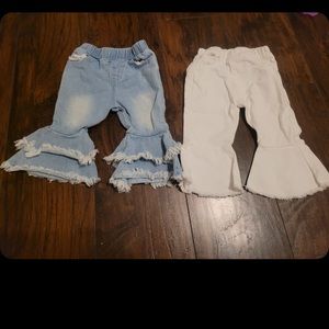 Baby girl bell bottoms